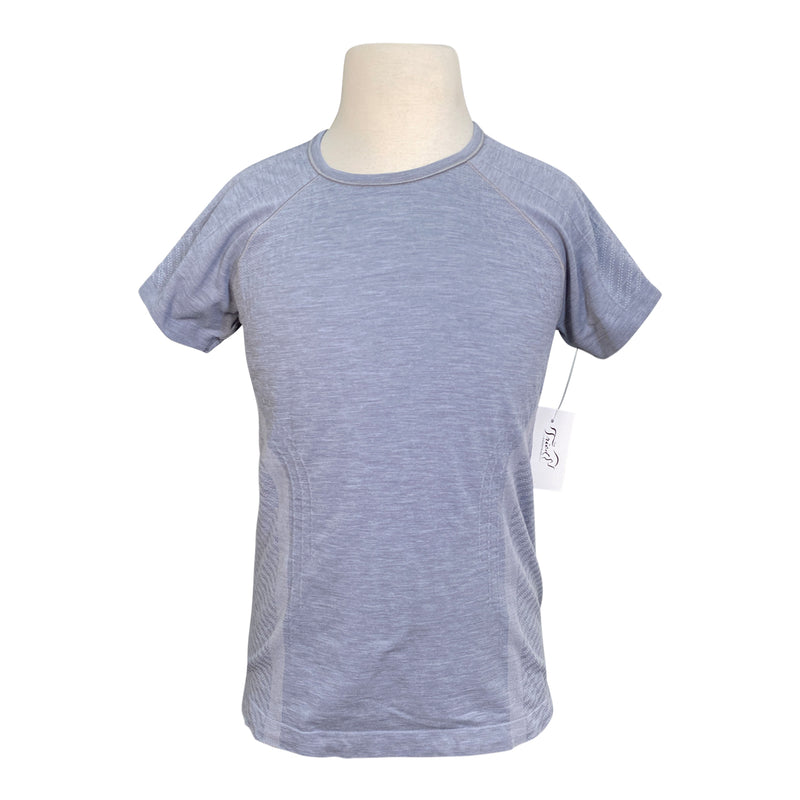Athleta Short Sleeve Shirt in Heather Grey- Children's 12