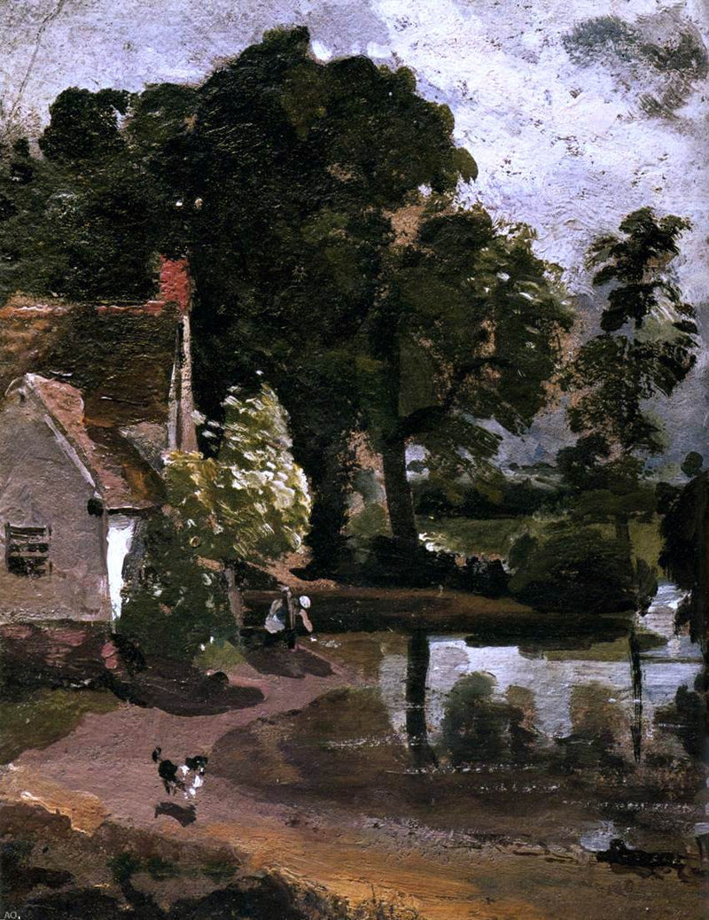 Willy Lot's House by John Constable - Hand Painted Oil Painting