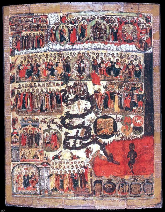 The Last Judgment by Unknown Painters Masters - Hand Painted Oil Painting