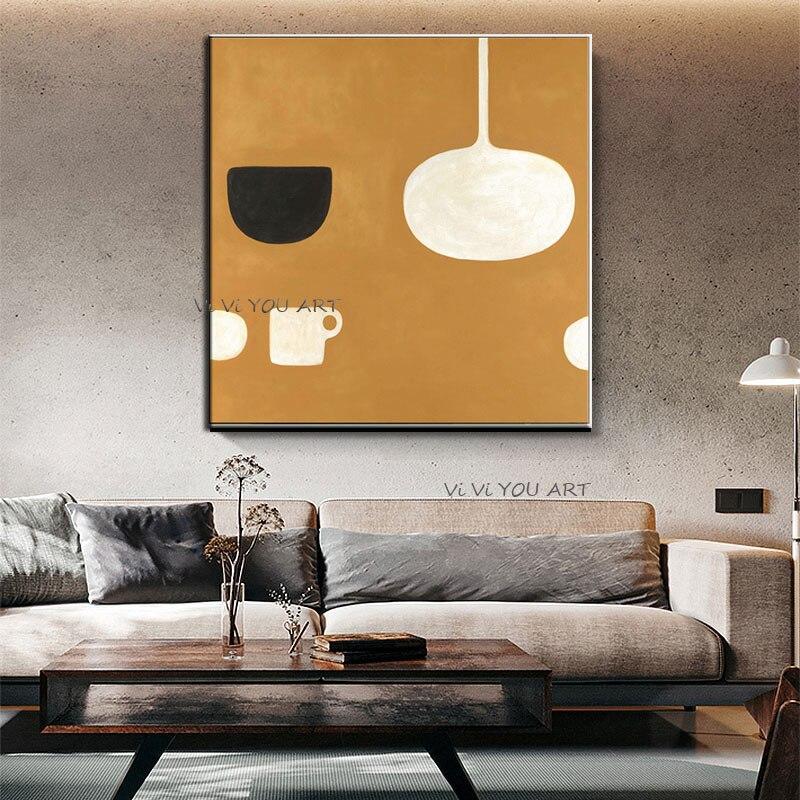 Hand Painted Fashion oil Painting home for Entrance Hall Bedside Background Wall Modern oil painting