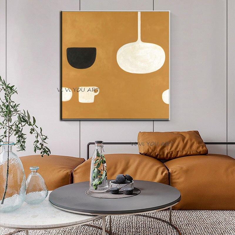 Hand Painted Fashion oil Painting home for Entrance Hall Bedside Background Wall Modern oil painting