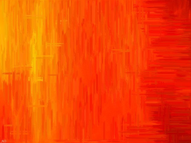 Flaming Blaze by Our Original Collection - Hand Painted Oil Painting