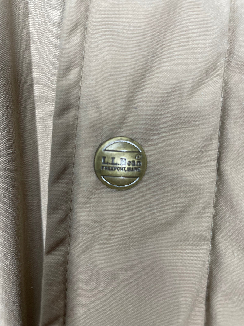 LL Bean Freeport Wool Lined Winter Parka Jacket - Large