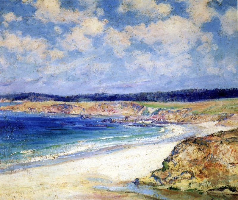 Carmel Beach by Guy Orlando Rose - Hand Painted Oil Painting