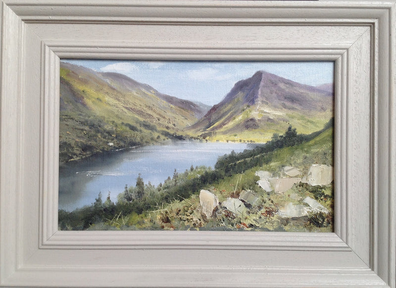 Original miniature oil painting