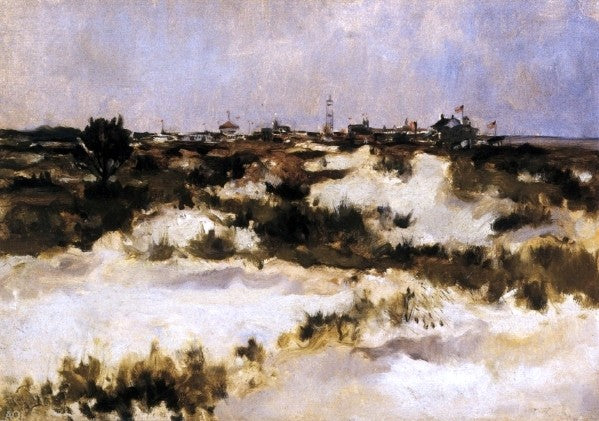 Back of Coney Island by John Twachtman - Hand Painted Oil Painting