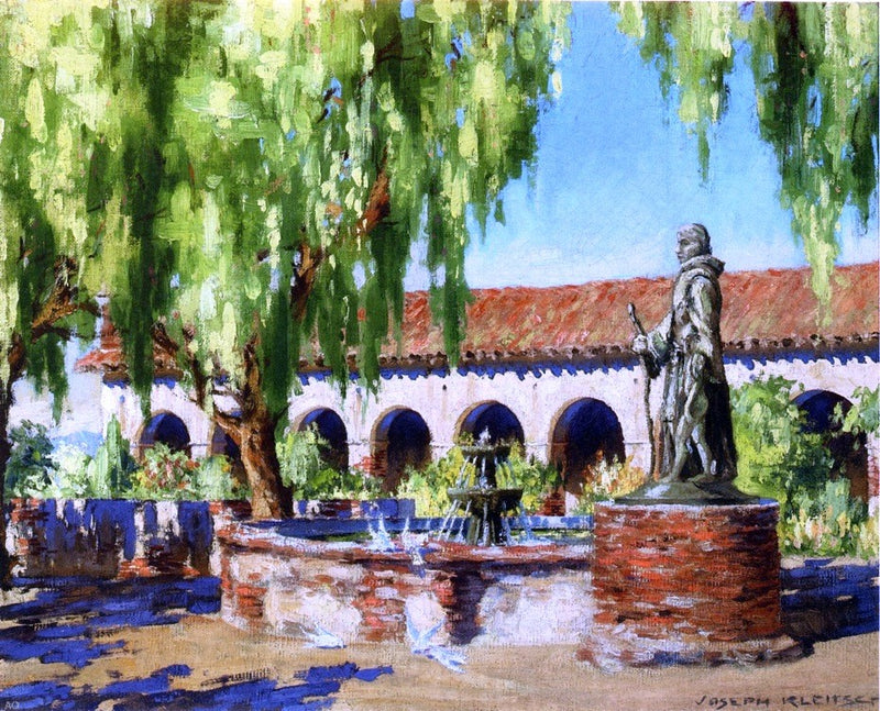 San Fernando Mission by Joseph Kleitsch - Hand Painted Oil Painting