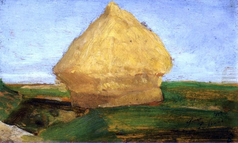 The Haystack by Paul Signac - Hand Painted Oil Painting