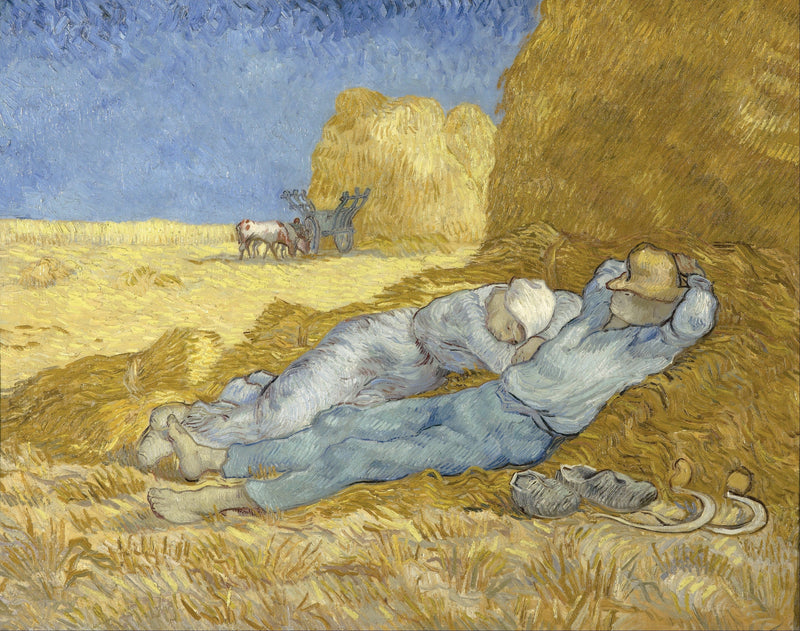 Noon Rest from (after Millet)