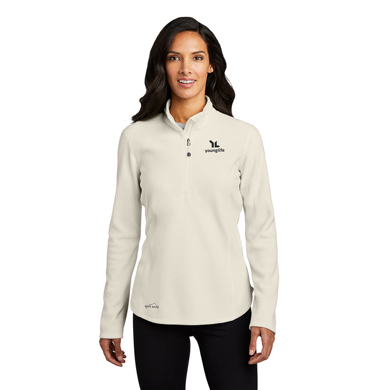 Eddie Bauer Ladies 1/2-Zip Microfleece Jacket