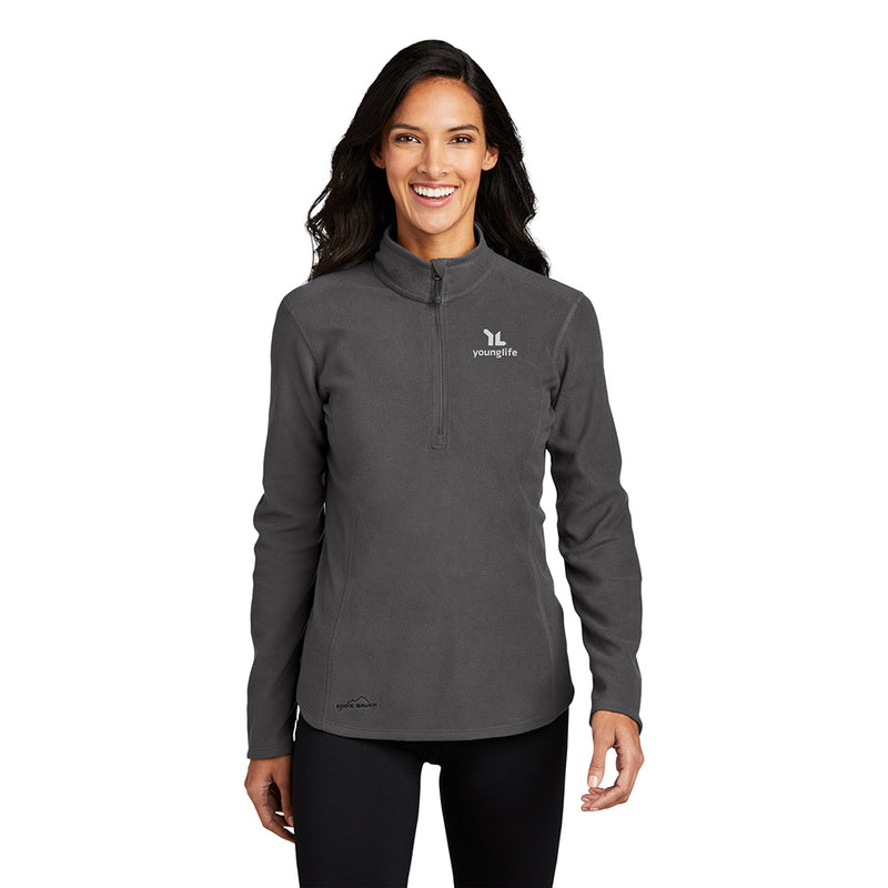 Eddie Bauer Ladies 1/2-Zip Microfleece Jacket