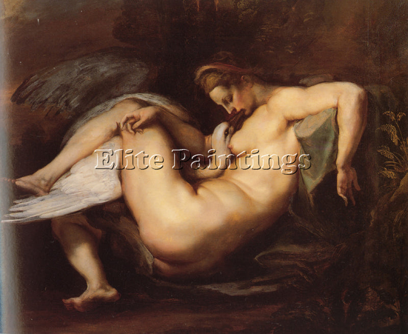 PETER PAUL RUBENS LEDA AND THE SWAN 1 ARTIST PAINTING REPRODUCTION HANDMADE OIL