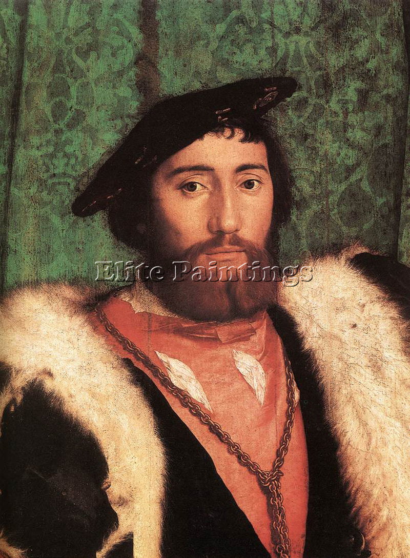 HANS HOLBEIN YJEAN DE DINTEVILLE AND GEORGES DE SELVE AMBASSADORS 1 PAINTING OIL
