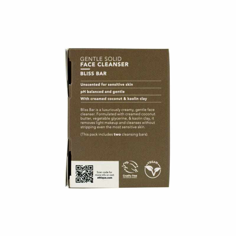 Ethique Bliss Bar Gentle Solid Face Cleanser 110g