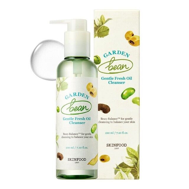 SKINFOOD Garden Bean Gentle Fresh Oil Cleanser 210ml