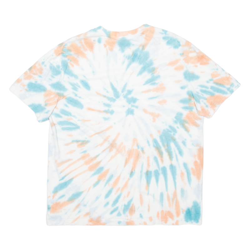 AMERICAN EAGLE Womens Tie Dye T-Shirt White M