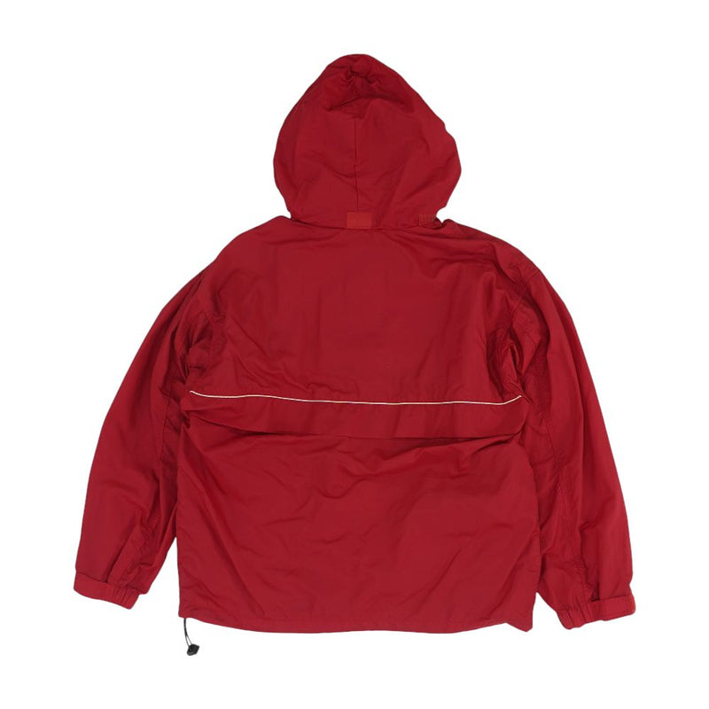 Vintage Red Solid 1/4 Zip Pullover