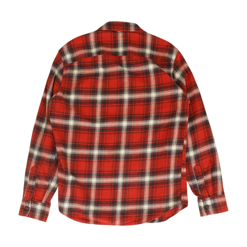 Red Plaid Flannel Button Down