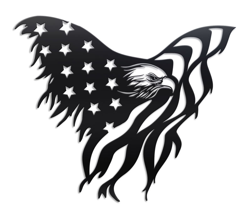 Distressed American Eagle Sign
