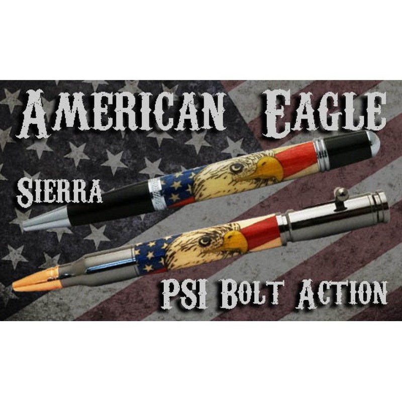 All American Eagle Inlay Kit - Bolt Action