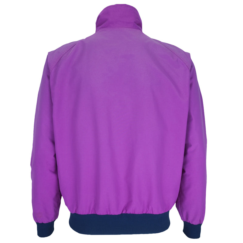 LL Bean - Purple Bomber Jacket 1980s Large