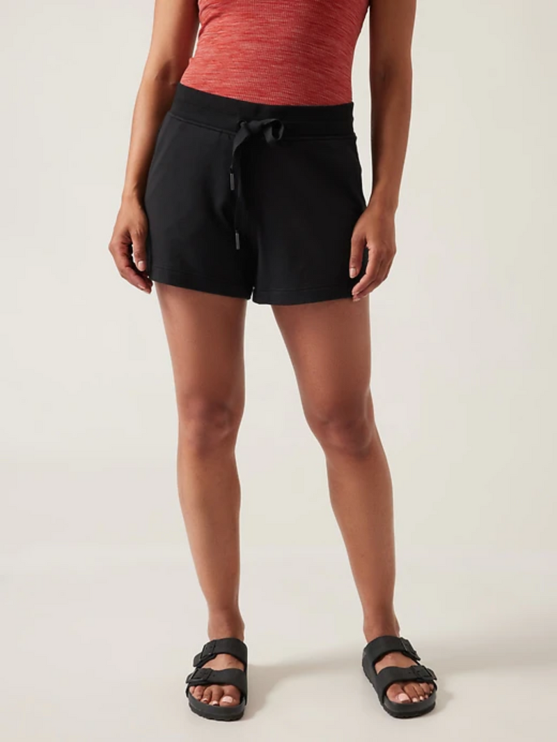 Athleta Black Elastic Waist Side Pockets Balance 4