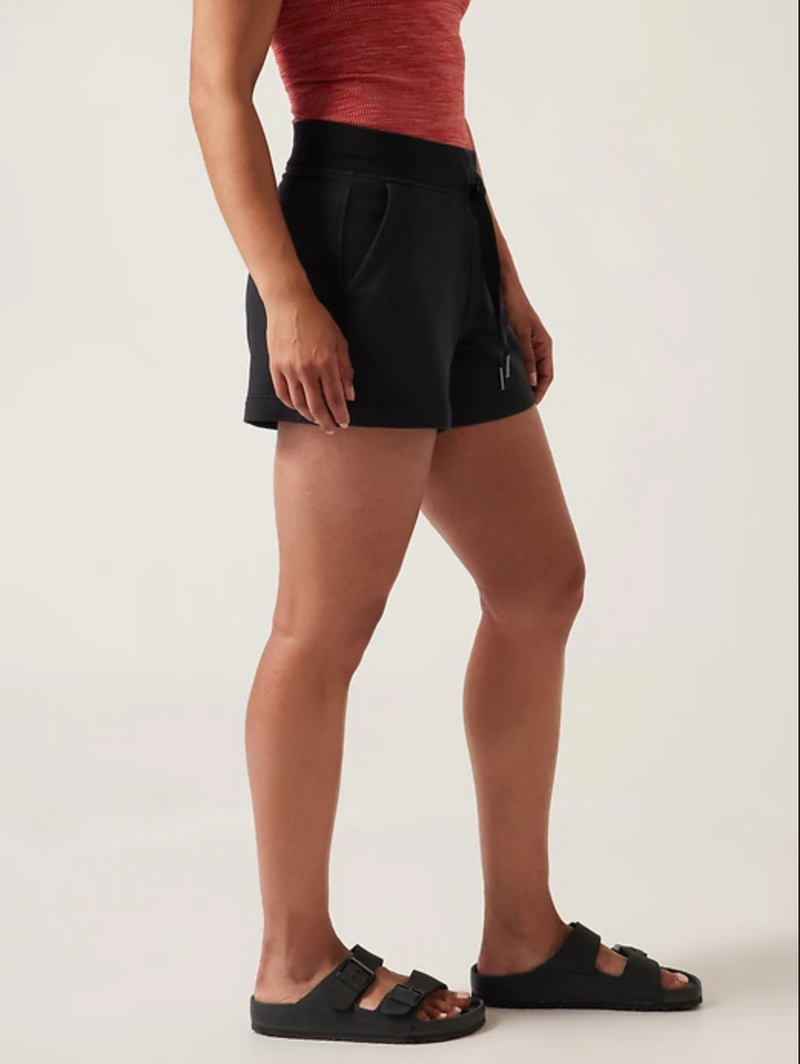 Athleta Black Elastic Waist Side Pockets Balance 4