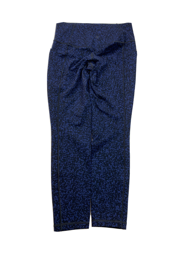 Athleta Women's Blue Salutations Athletic Leggings W/ Pockets - S