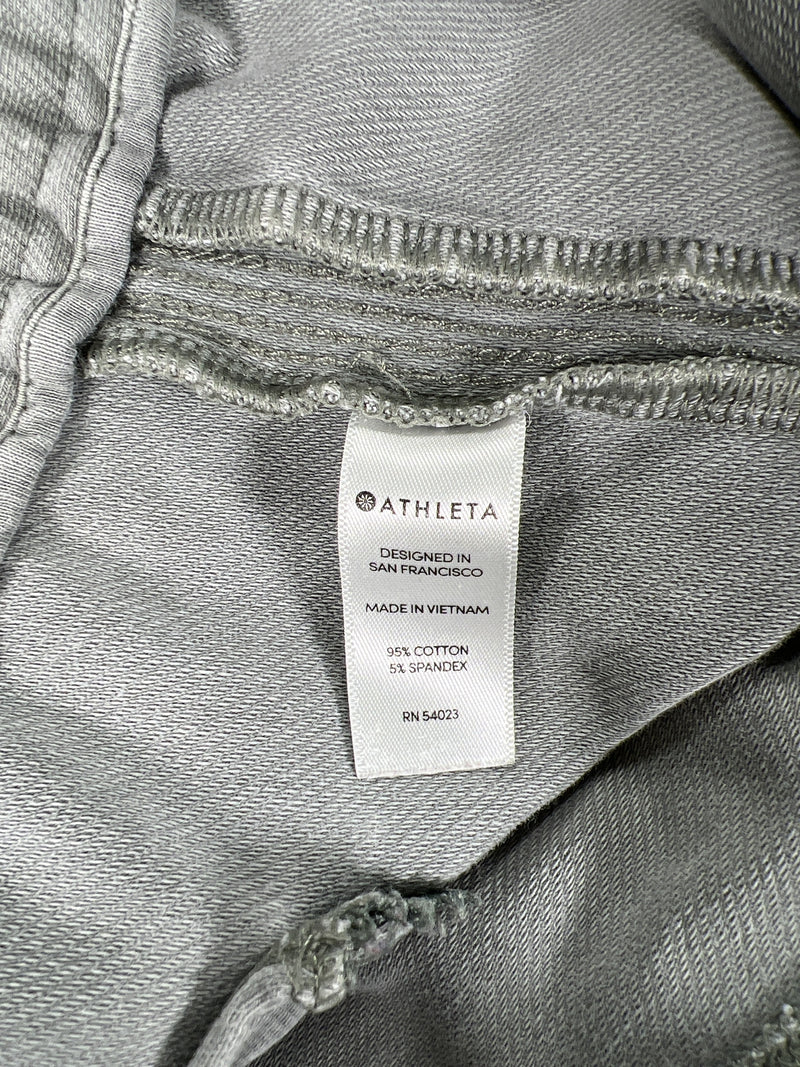 Athleta Women’s Gray/Green Hilltop Heather Jogger Pants - 6