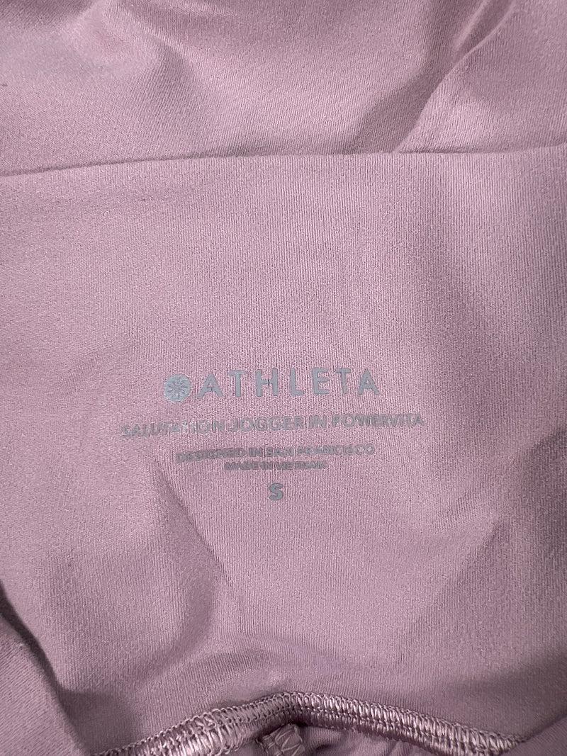 Athleta Women’s Purple Mauve Salutation Ankle Jogger Pants - S