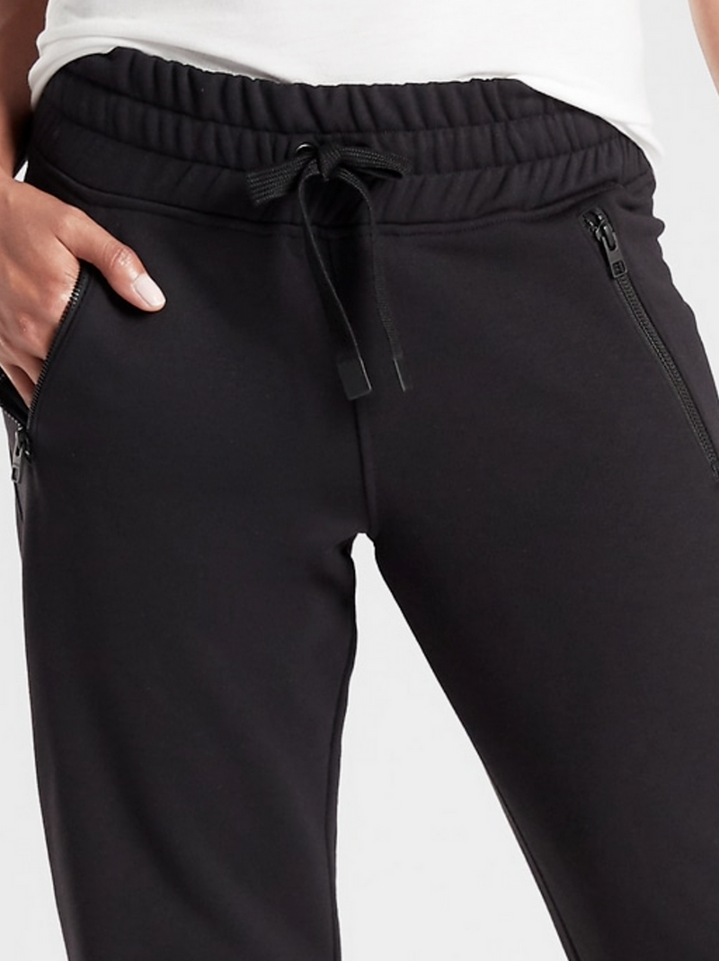 Athleta Black Recover Bounce Back Soft Stretch Jogger Pant