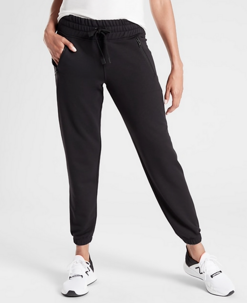 Athleta Black Recover Bounce Back Soft Stretch Jogger Pant