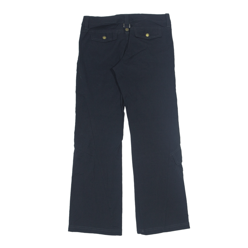 ATHLETA Trousers Black Regular Bootcut Nylon Womens W28 L28