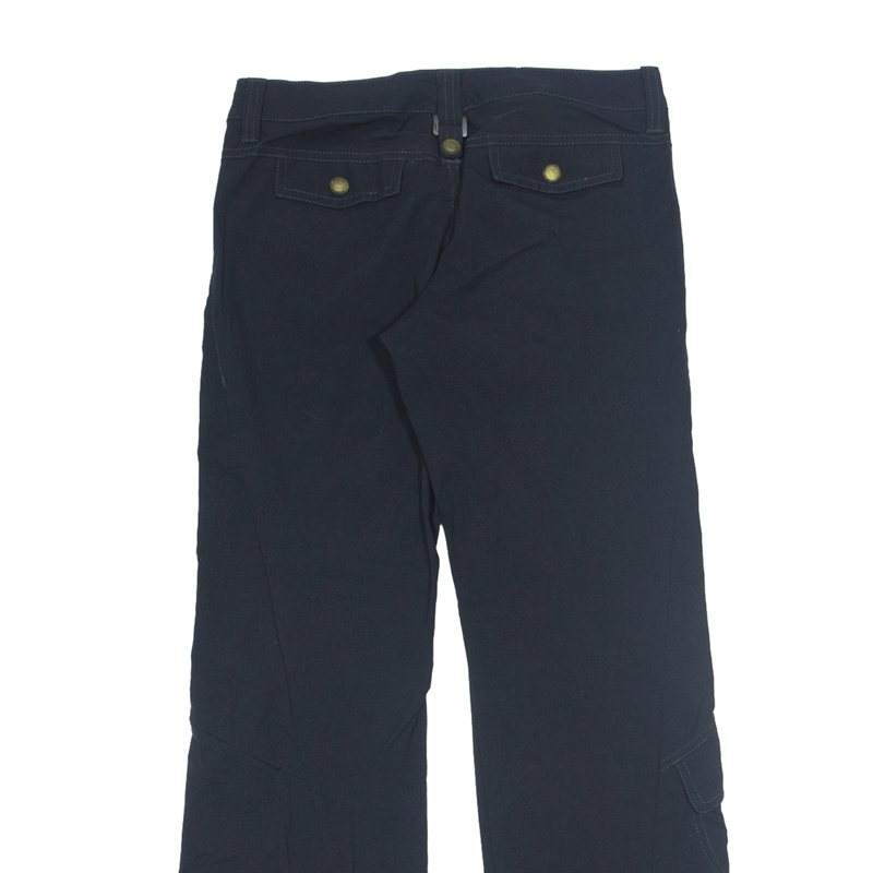ATHLETA Trousers Black Regular Bootcut Nylon Womens W28 L28
