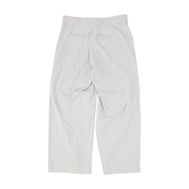 Gray Solid Active Pants