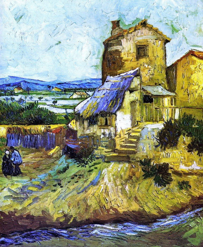 An Old Mill by Vincent Van Gogh - Hand Painted Oil Painting