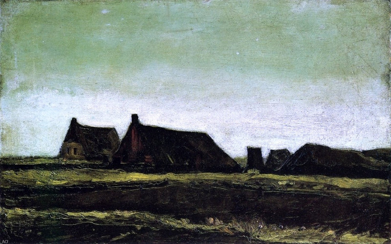 The Farms by Vincent Van Gogh - Hand Painted Oil Painting