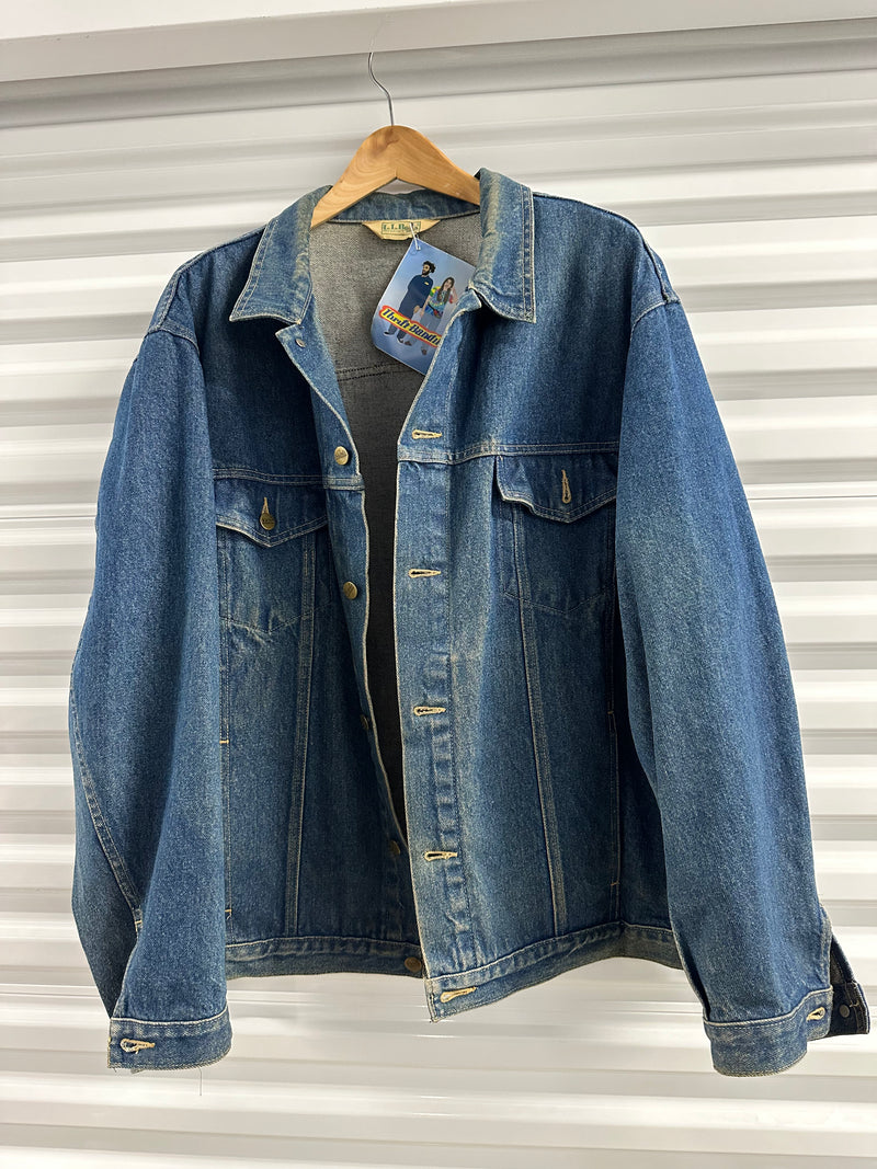 Vintage LL Bean Trucker Jacket XL
