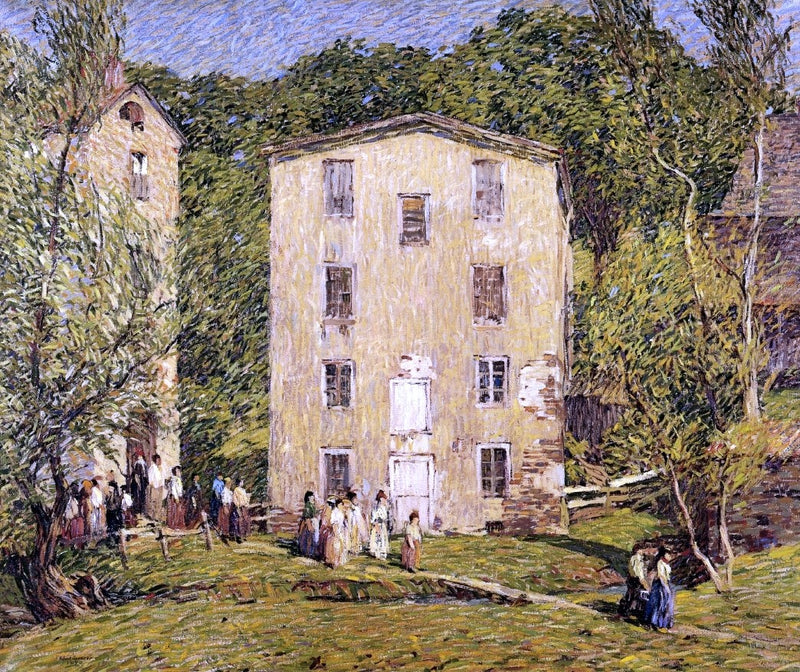 Five O'Clock, June by Robert Spencer - Hand Painted Oil Painting