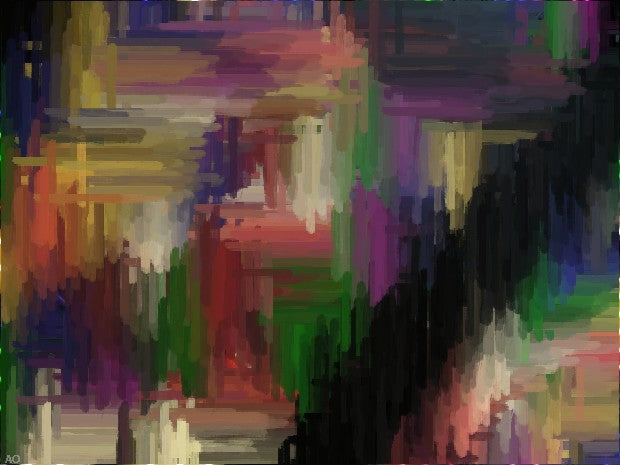 New World by Our Original Collection - Hand Painted Oil Painting