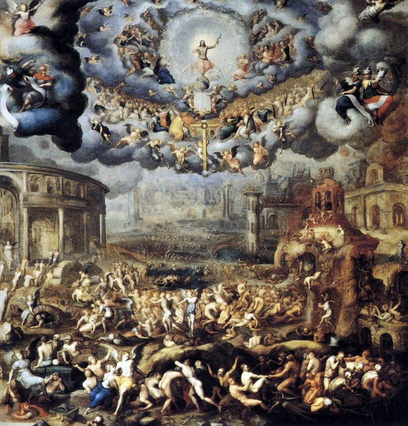 Last Judgment by The Younger Jean Cousin - Hand Painted Oil Painting