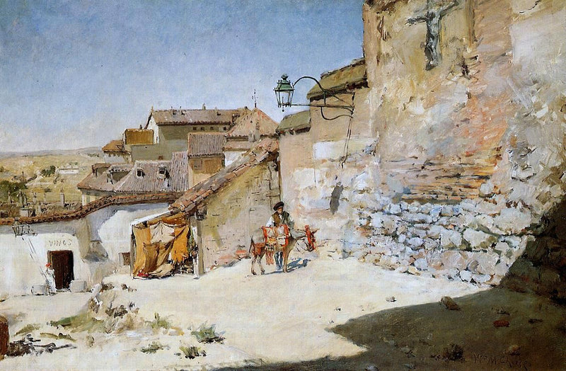 Sunny Spain by William Merritt Chase - Hand Painted Oil Painting
