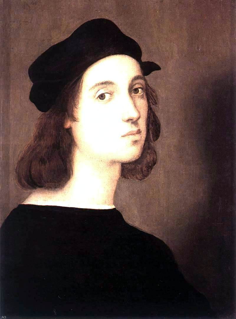 Self-Portrait by Raphael - Hand Painted Oil Painting