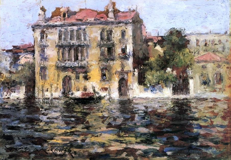 After the Rain by William Merritt Chase - Hand Painted Oil Painting