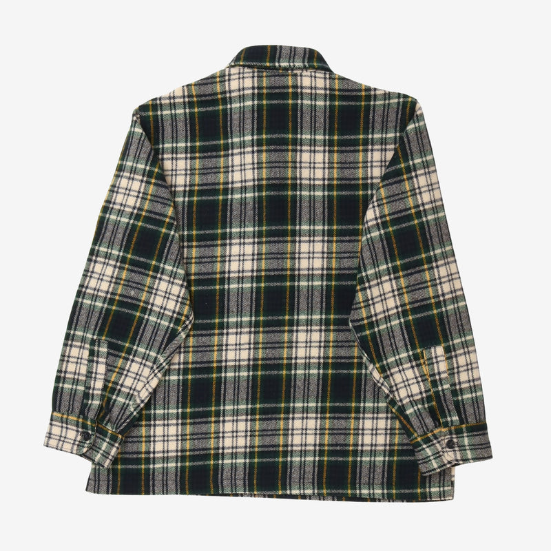 Vintage Wool Plaid PO Shirt