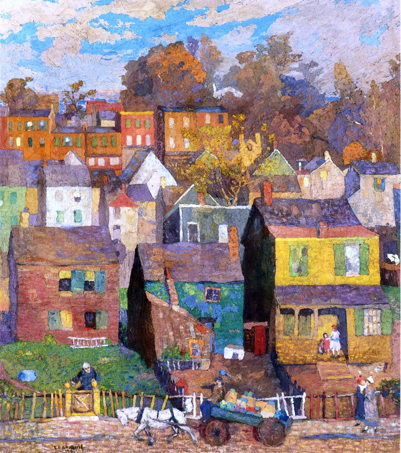 Sag Harbor by Elisha Kane Wetherill - Hand Painted Oil Painting