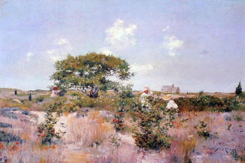 Shinnecock Landscape by William Merritt Chase - Hand Painted Oil Painting