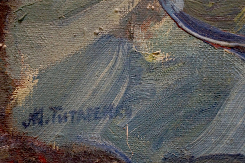 Oil painting Gypsies Maria Titarenko