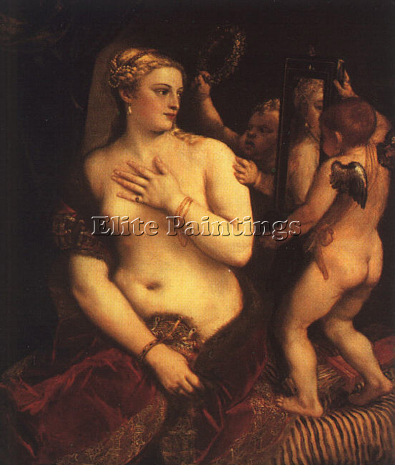 TITIAN T 3 ARTIST PAINTING REPRODUCTION HANDMADE OIL CANVAS REPRO WALL ART DECO