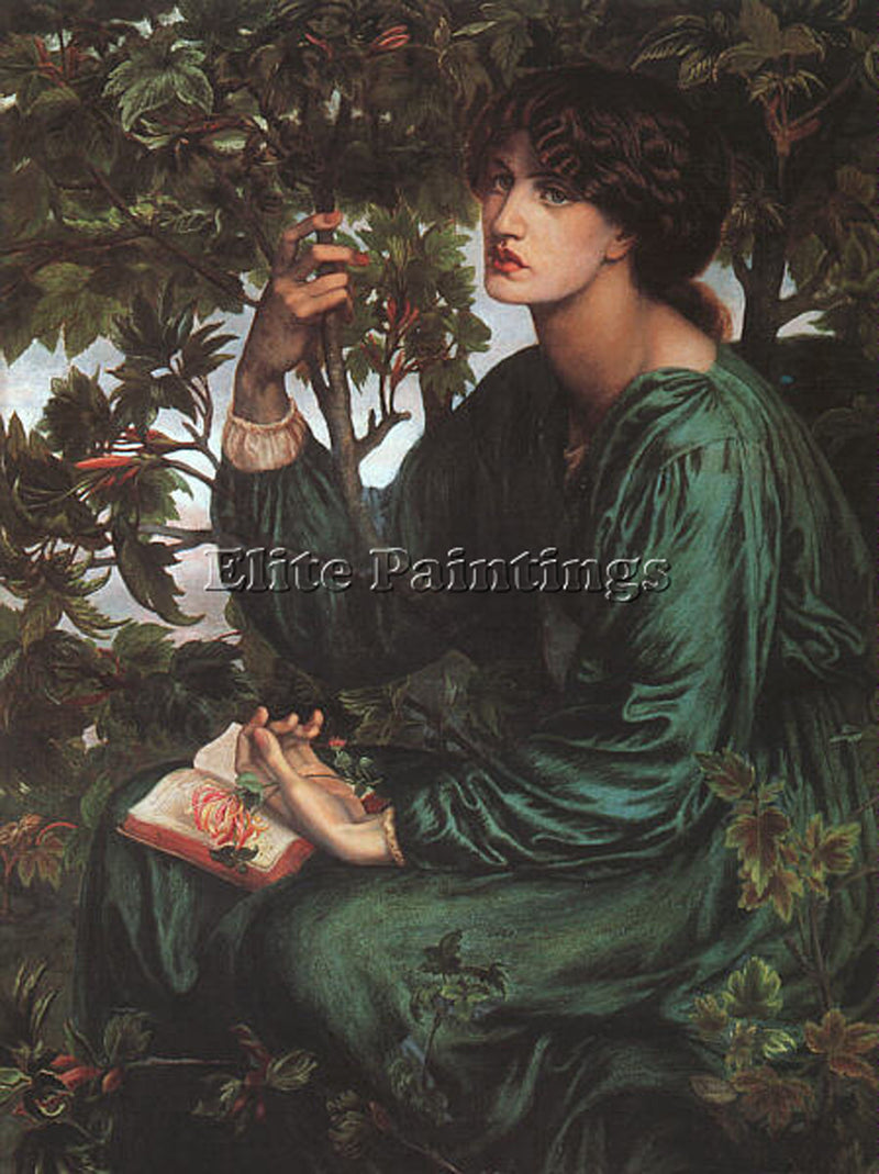 DANTE GABRIEL ROSSETTI 8DAYDREA ARTIST PAINTING REPRODUCTION HANDMADE OIL CANVAS